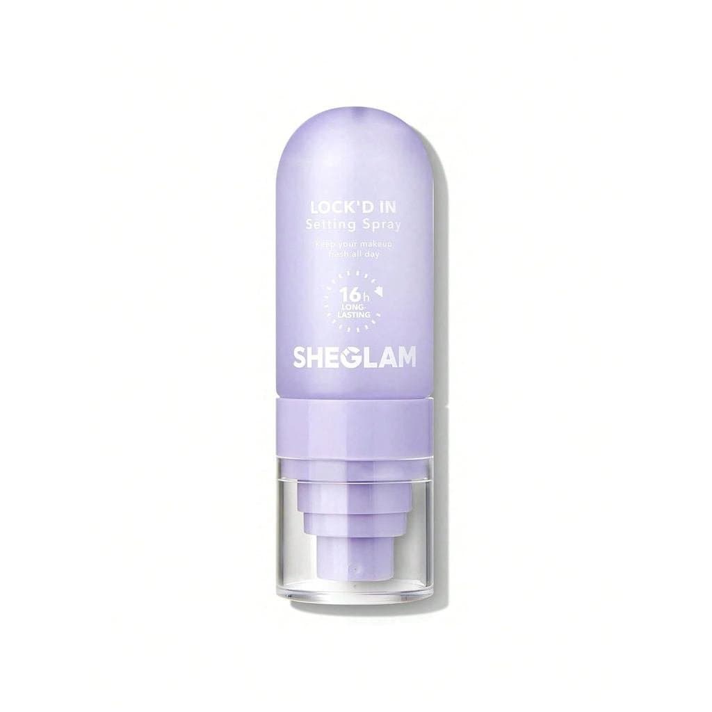 SHEGLAM Lock'd In Setting Spray Efeito Matificante Secagem Rápida Longa Duração Spray Fixador de Maquiagem Controle de O