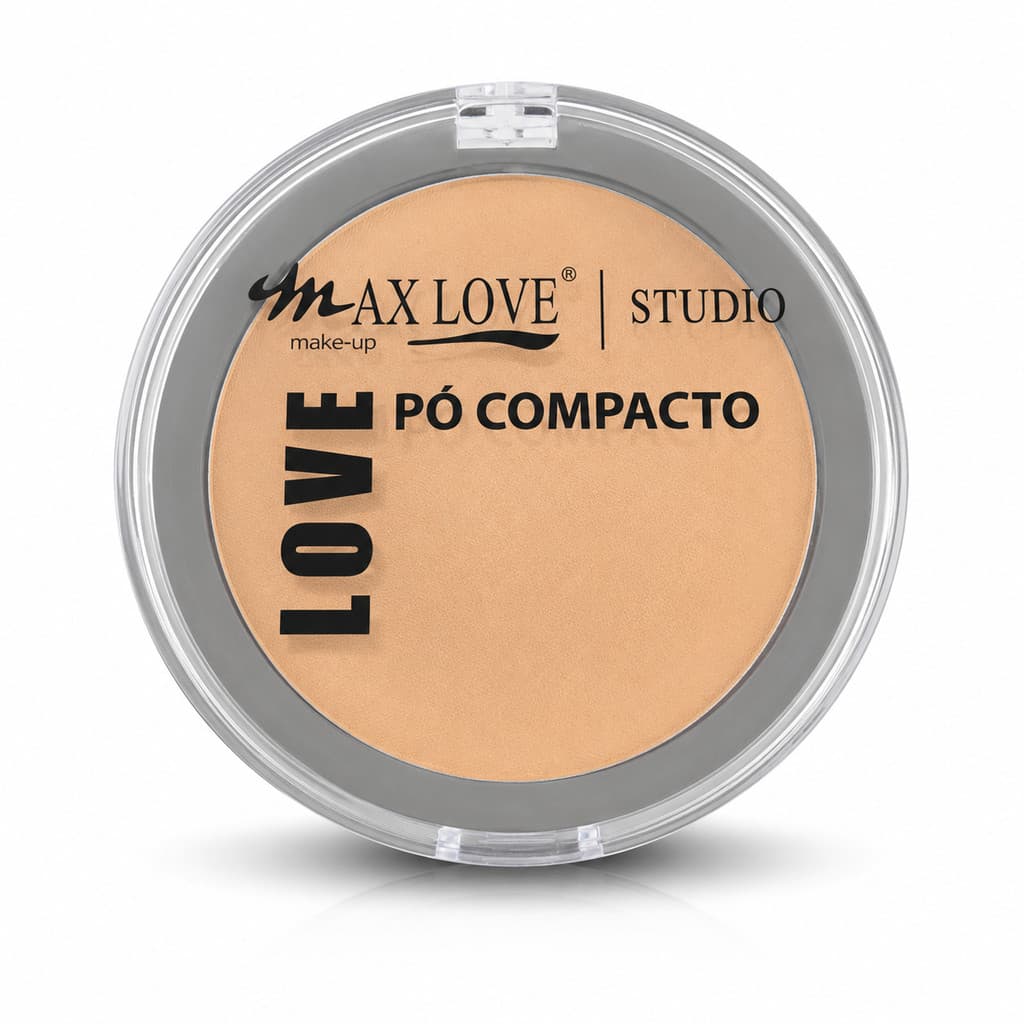 Pó Compacto Matte Vegano Max Love