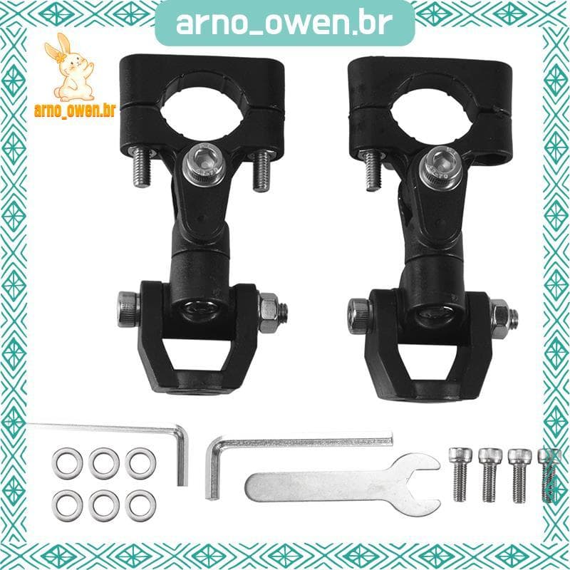 [arno_owen.br] Suporte De Fixação De Holofote De Motocicleta Montagem De Lâmpada De Neblina LED Auxiliar Para-R1200GS F8