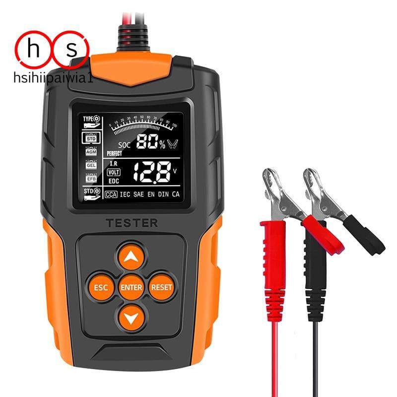 Testador De Bateria De Carro 12V 24V Analisador Automática Digital Automotivo Ferramenta Precisa De Diagnóstico . hsihii