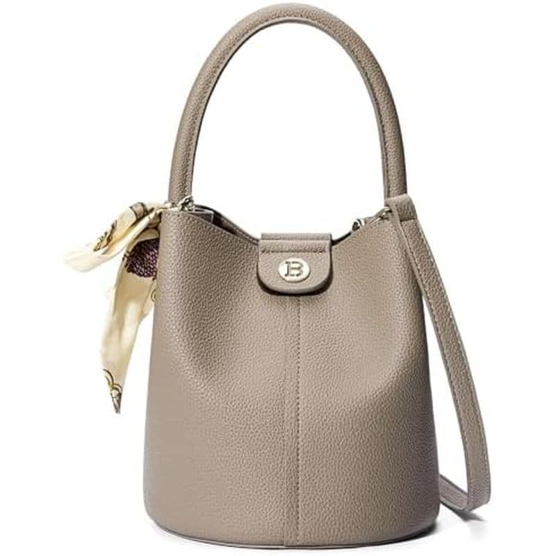 BOSTANTEN Bolsas Pequenas Crossbody Para Mulheres De Couro Vegano Mini Bolsa Balde Alça De Ombro Removível