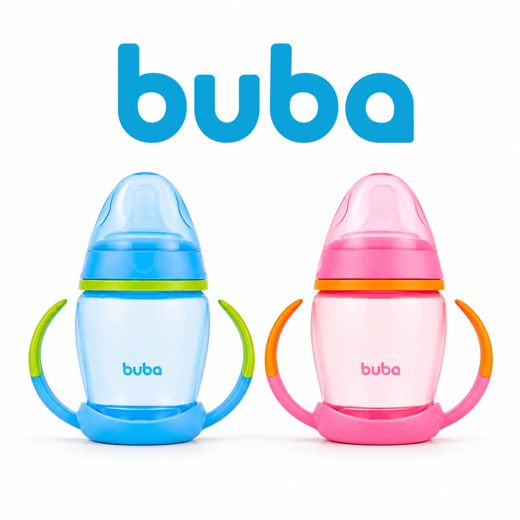 Copo De Treinamento Buba Com Alça Removível Buba Infantil