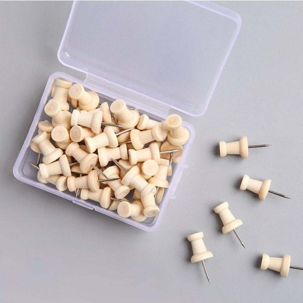 50 Pçs Pushpin Percevejo , Cartões De Parede Fotos Placa De Cortiça Tachas Pinos , De Plástico Polegar