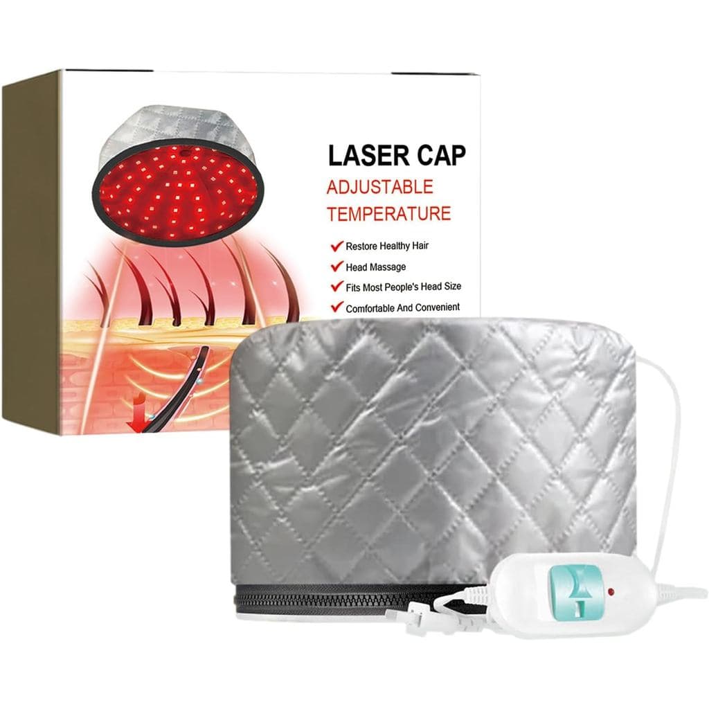 Vaporizador de Cabelo para Condicionamento Profundo, Touca Elétrica para Cabelo com Temperatura Ajustável, Vaporizador d