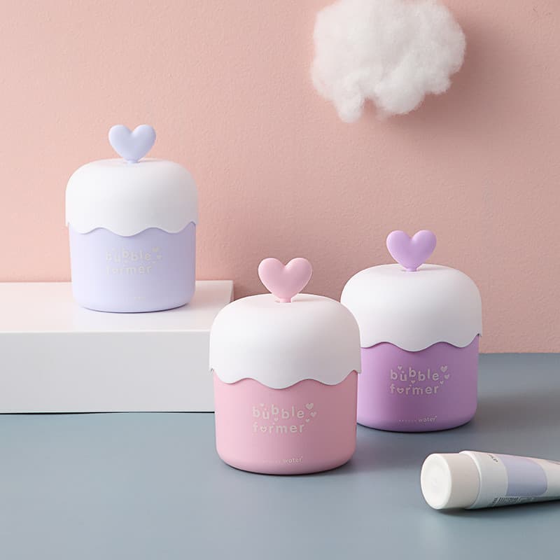 [Estoque pronto] Espuma Manual de viagem, limpador Facial, espuma portátil, garrafa de lavagem Facial, removedor de maqu