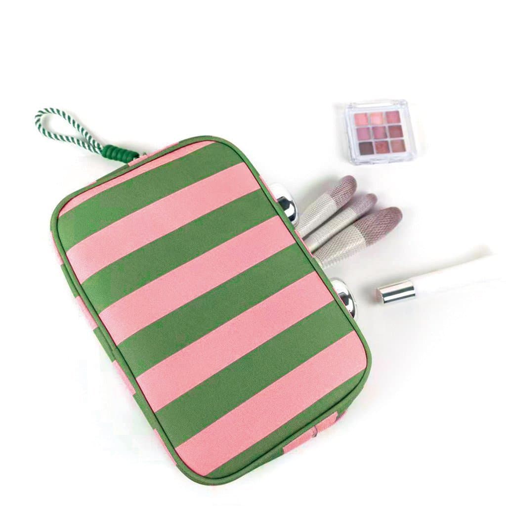 Necessaire Feminina Listrada Impermeável Grande | Bolsa Organizadora para Maquiagem, Viagem e Higiene