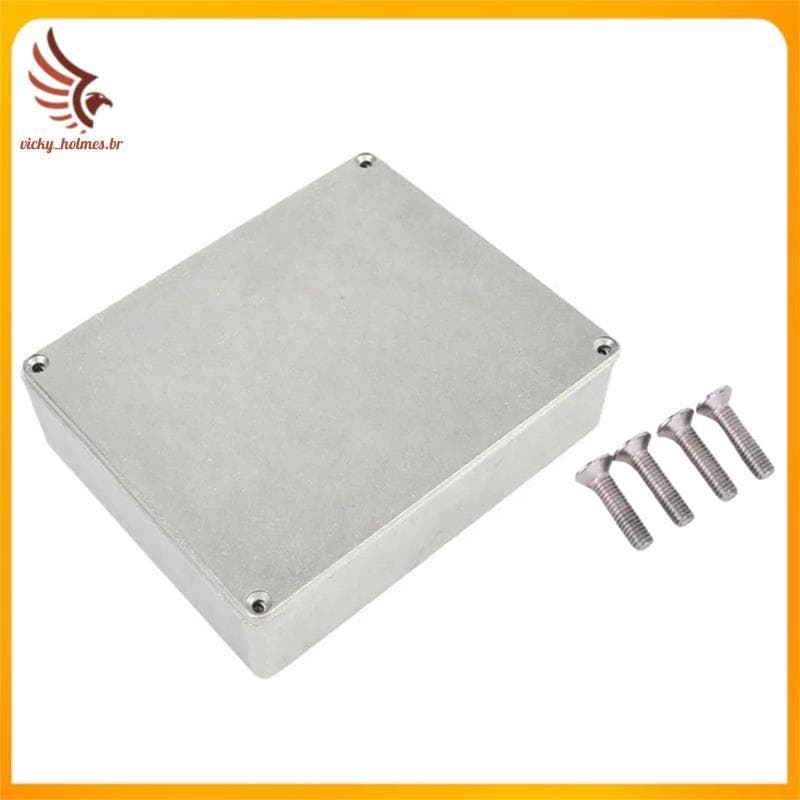 [vicky_holmes.br] 1590XX (145x121x39.5mm) Caixa De Pedal De Alumínio-Estojo Para Efeitos/De Guitarra Stompbox