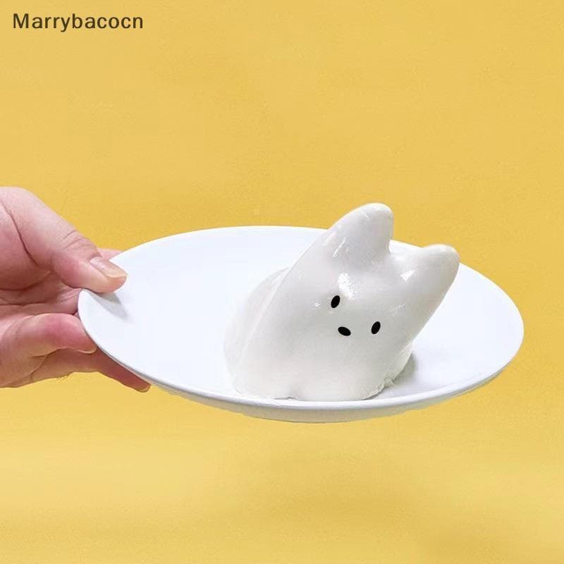 [MAR] 1 Pa Pudim De Leite De Gato Silicone Molde Jelly Bowl Bolo Fofo Branco Gelo Frio Em Pó Acessórios De Decoração De