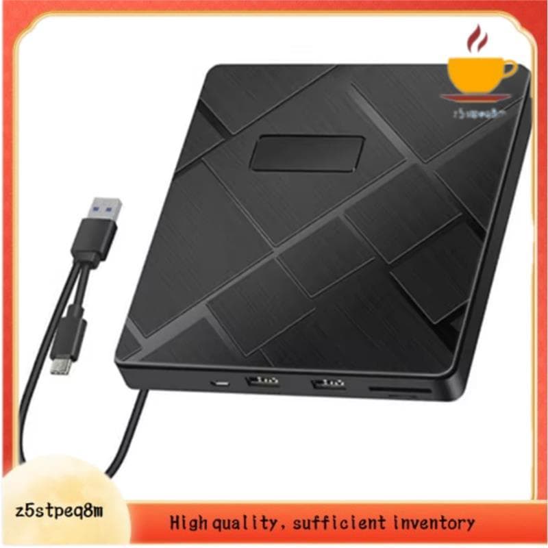 Unidade Óptica Móvel Externa De DVD CD Drive/Burner