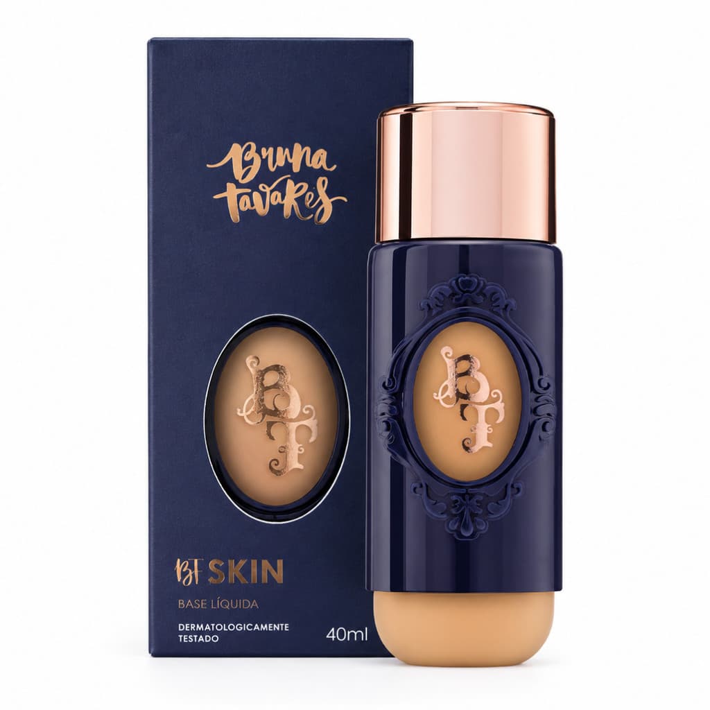 Base Líquida Maquiagem 40ml Cobertura Leve A Média