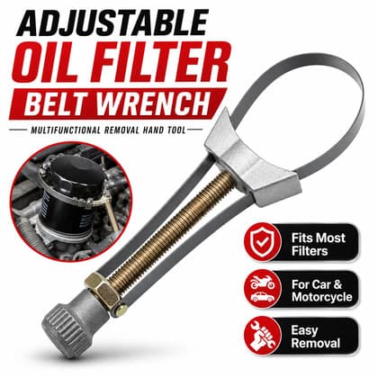 Chave Universal Para Cinto De Filtro De Óleo , Ajustável Remoção Manual Carro , Motocicleta E Caminhão