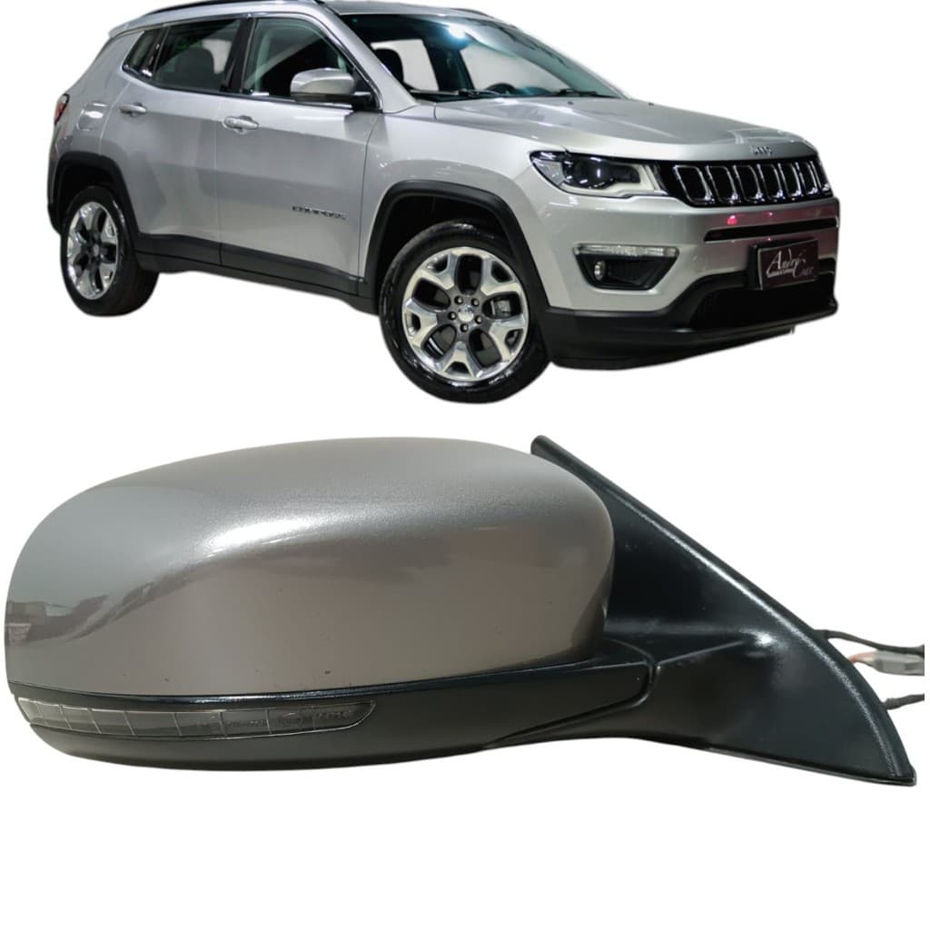 Retrovisor Direito Jeep Compass 2017 2018 2019 2020 a 2023