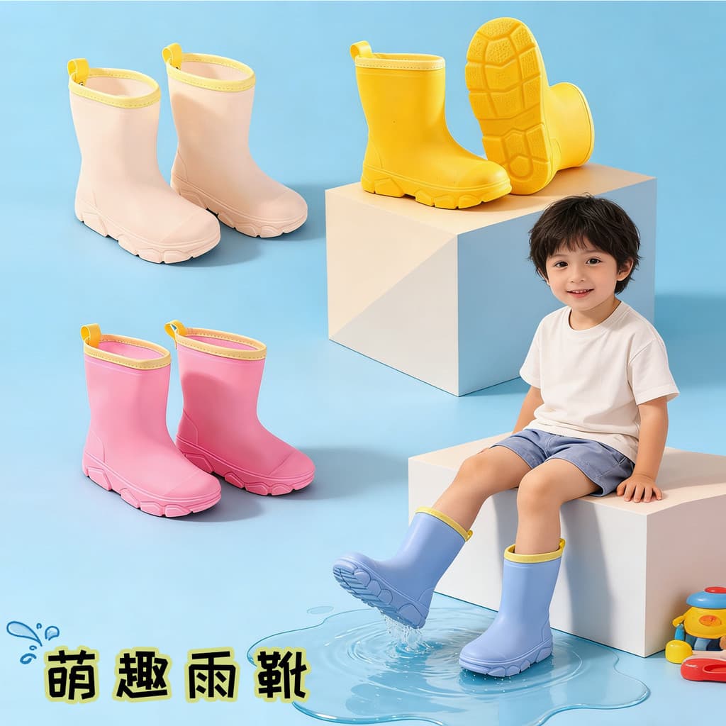 Crianças botas de chuva meninos botas de chuva do bebê meninas estudantes da escola primária antiderrapante impermeável
