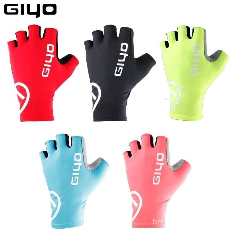 Giyo Luva De Meio Dedo Respirável Antiderrapante Para Ciclismo Luvas De Gel De Ciclismo Unissex