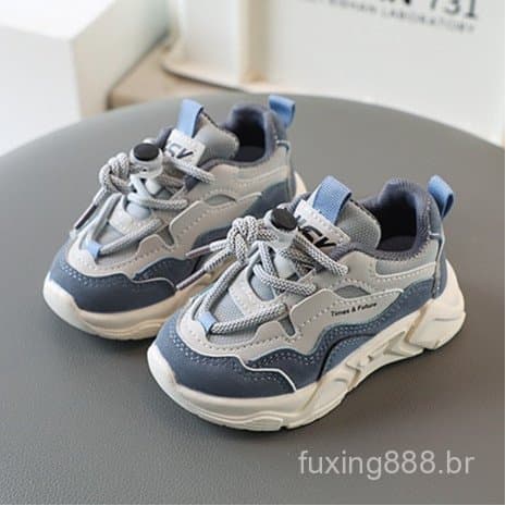 Tênis infantil Sapatos infantis casuais para meninos Moda tênis de corrida para Meninas Leve e macio