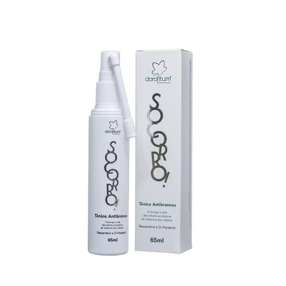 Tônico capilar Socorro Antibrancos 65ml