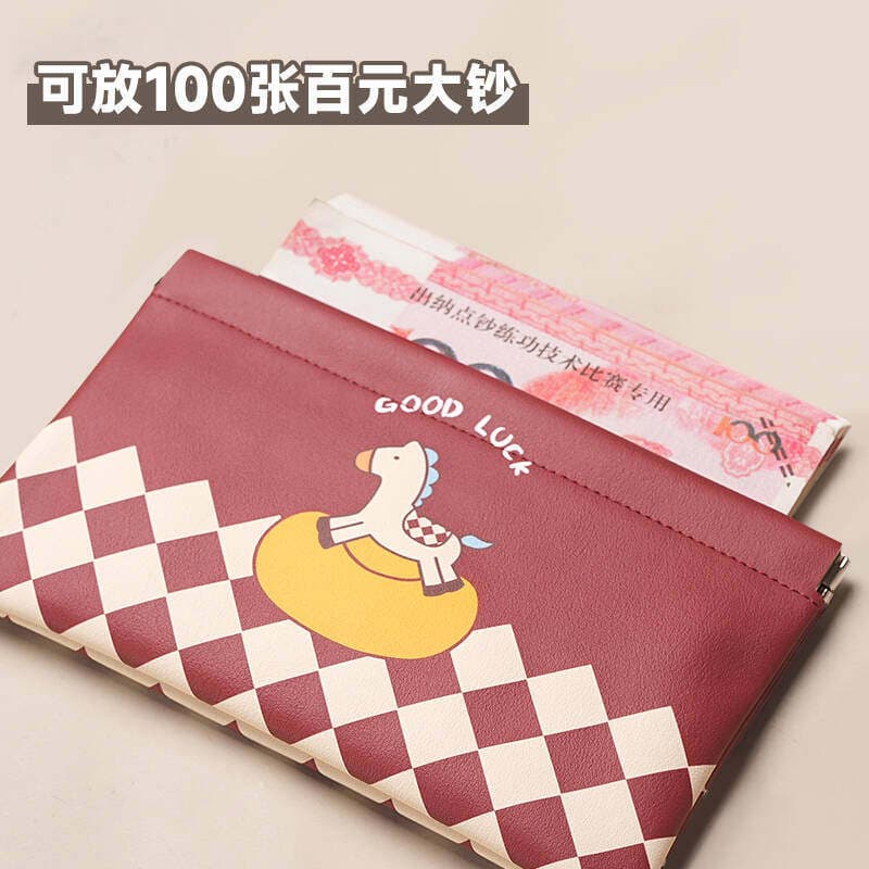 Bolsa de armazenamento de dinheiro carteira