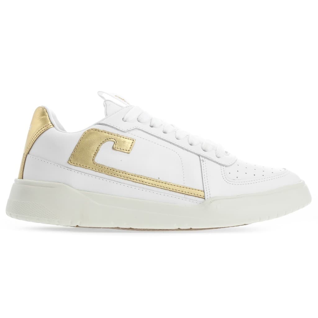Tênis Colcci Cool Branco e Dourado - Feminino