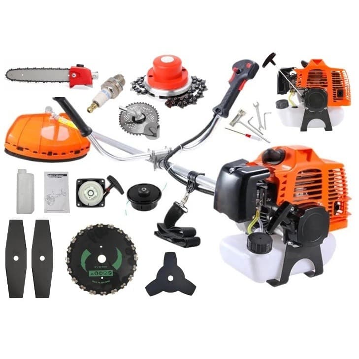 Roçadeira 75cc - 3.5hp - profissional a gasolina nakasaki 10 em 1 - Qualidade
