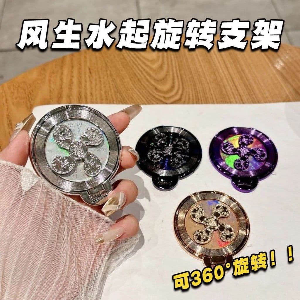 [Acessórios nova chegada] Fengshengshui do suporte do telefone móvel adequado para todas as capas de telefone girando es