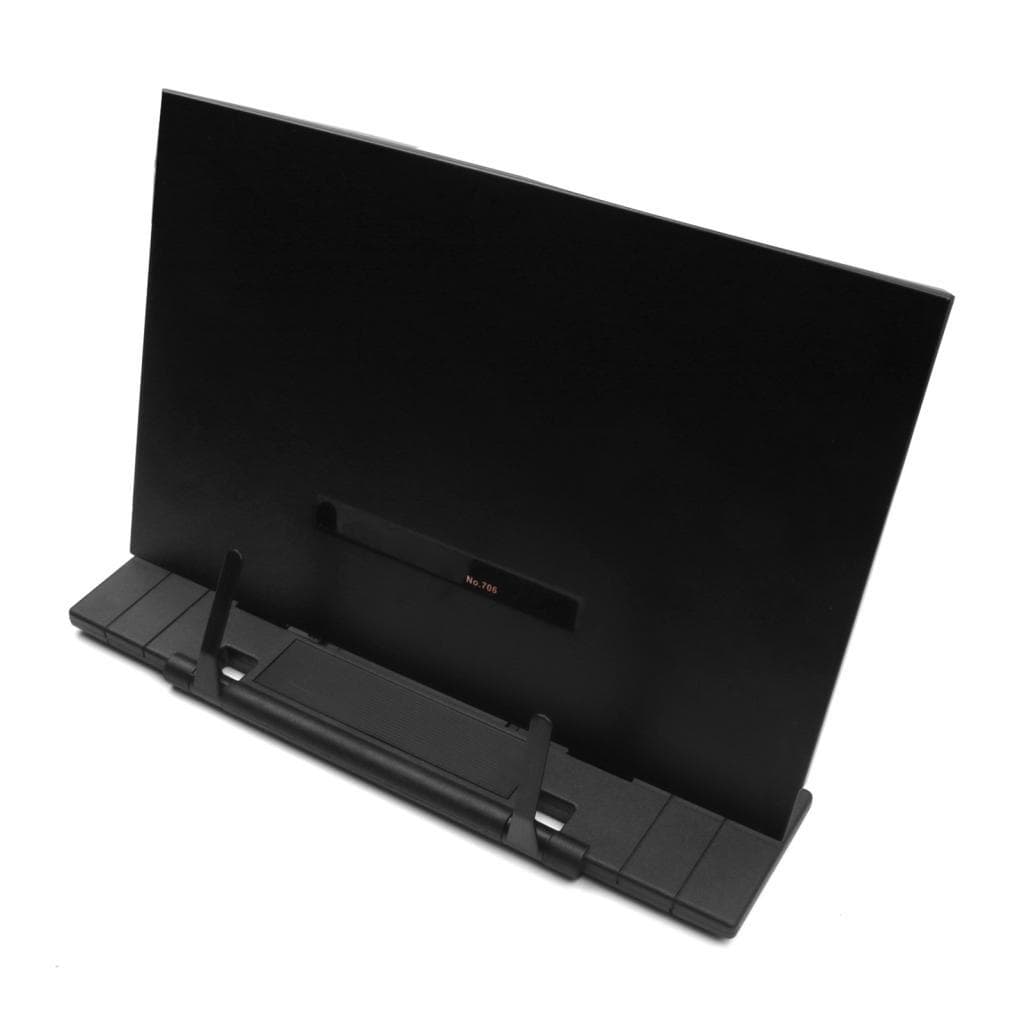 Pinkdayone-BR Suporte de música dobrável para mesa, livro de receitas portátil, tablet, leitura, suporte de metal,
