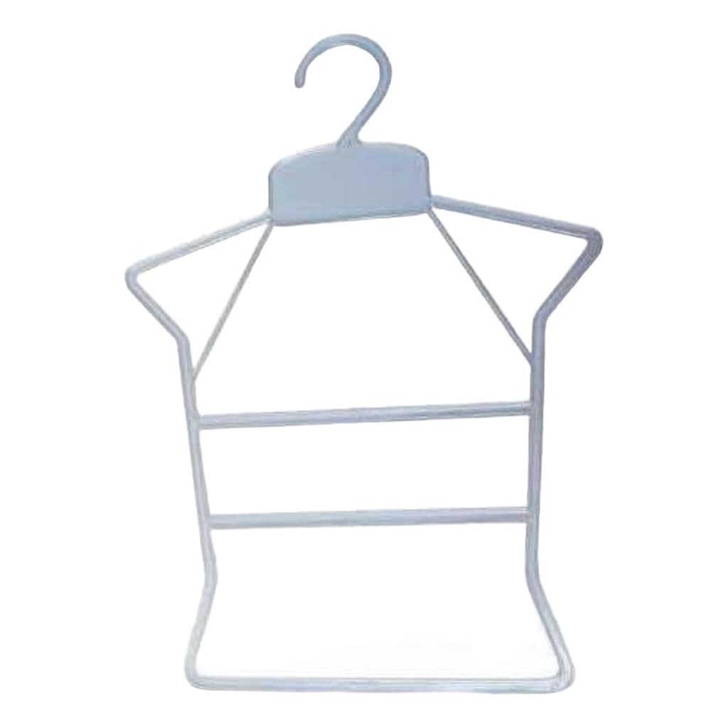 Cabides Corpinho Silhueta Infantil - Kit com 40 Peças para Organização