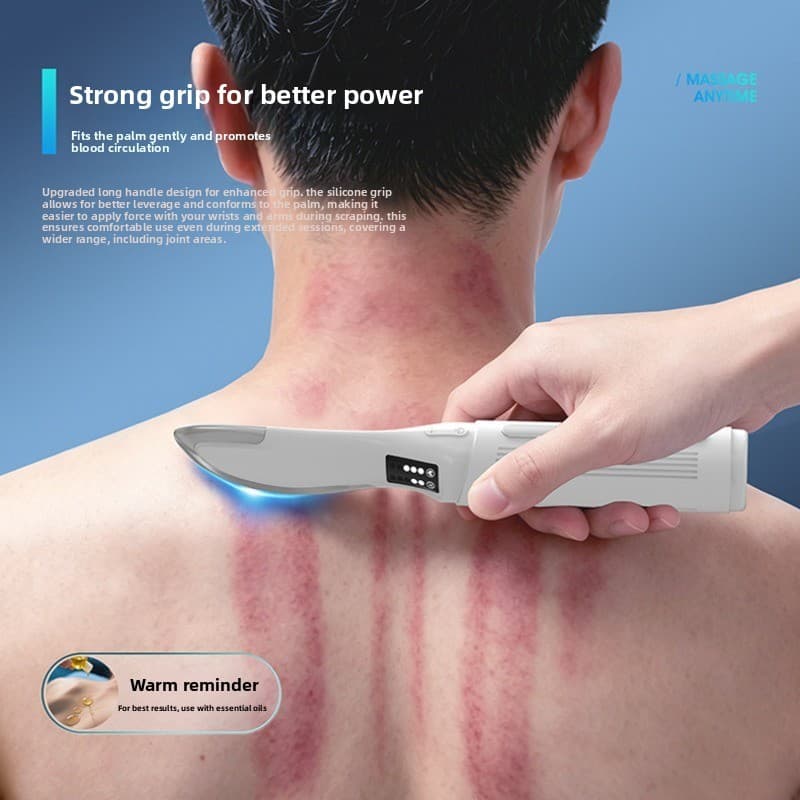 Novo EMS Microcorrente Raspador De Fáscia Elétrica Gua Sha Ferramenta De Massagem Para Esportes Fitness Relaxamento Musc