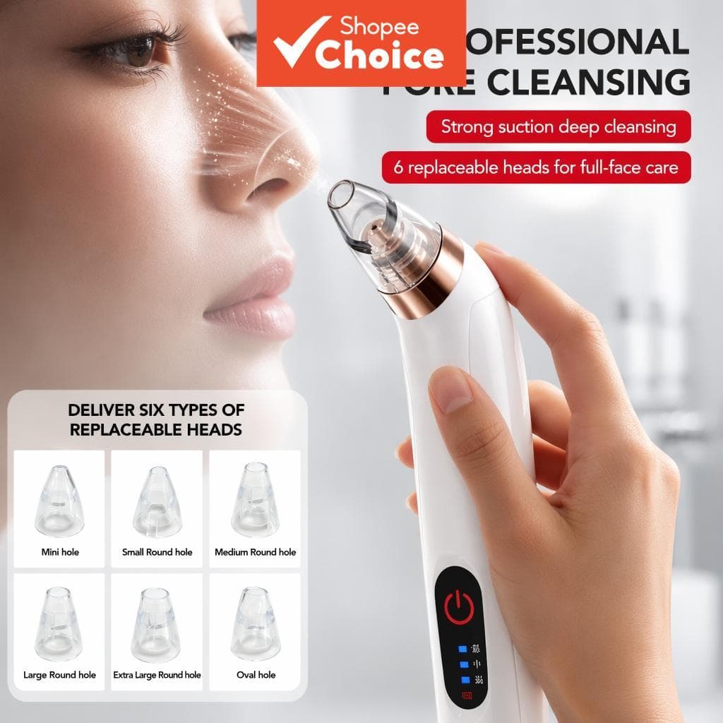 Novo Removedor De Cravo Elétrico Multi-Estágio Poros Aspirador De Pó Ferramenta De Tratamento De Acne Para Cuidados Faci