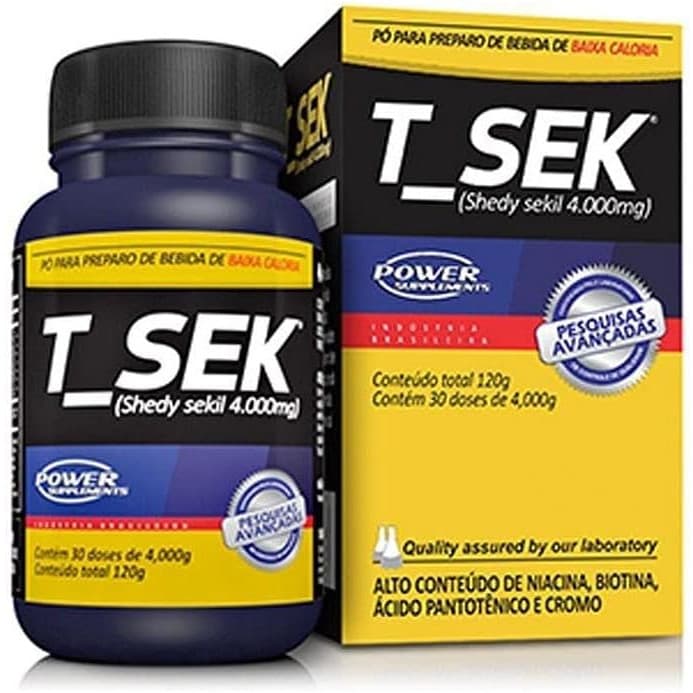T-Sek 30 Doses Power Supplements – Niacina, Biotina e Cromo