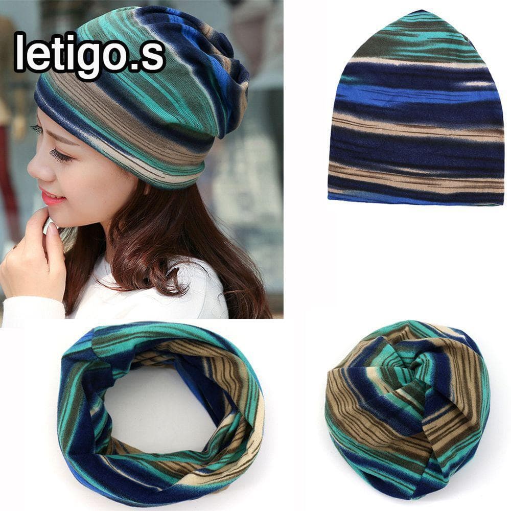 [LETIGO] Chapéu Multifuncional Moda Manter Aquecido Turbante