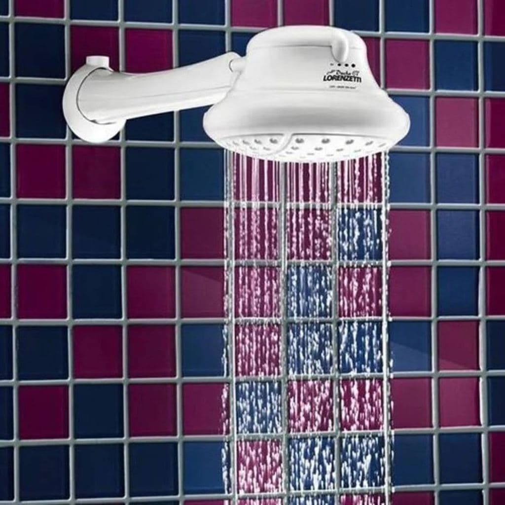 Ducha Elétrica 4 Temperaturas 6800W 220V Branca Lorenzetti chuveiro eletrico chuveiros