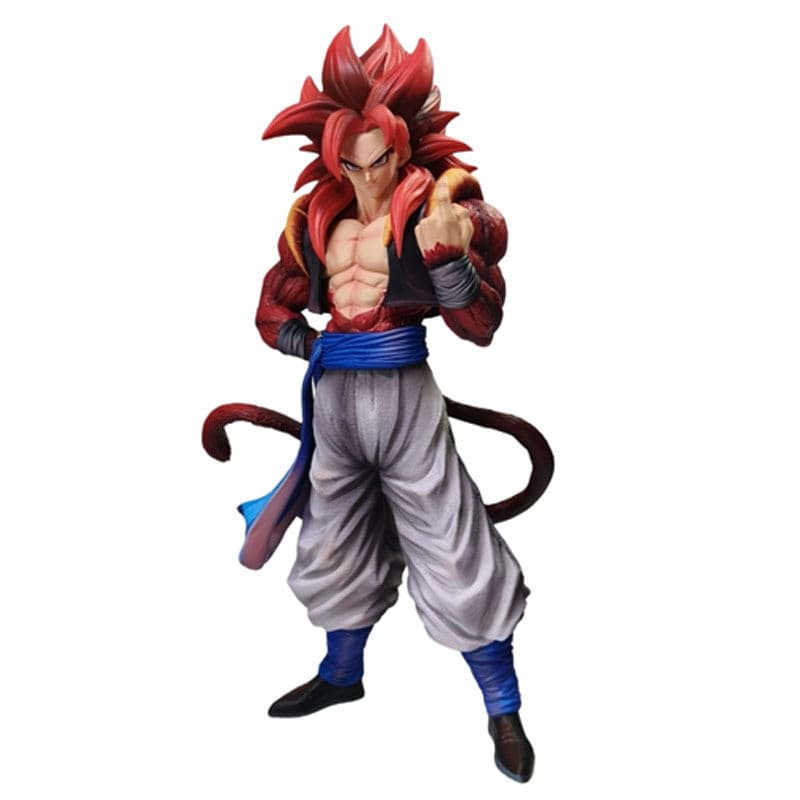 14.5cm Dragon Ball Super Saiyan 4 Gogeta Figura De Ação Colecionável Anime Estátua Decoração De Mesa Ornamento Para Fãs