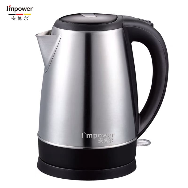 Chaleira elétrica I'MPOWER/Amber HB-3157 totalmente em aço 304 Home Office 1.8L desligamento automático