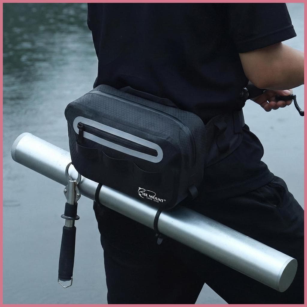 Pacote De Cintura Para Pesca Com Mosca , Equipamento De À Prova D'água , Bolsa Caiaque , Quadril Pescadores , Homens mub