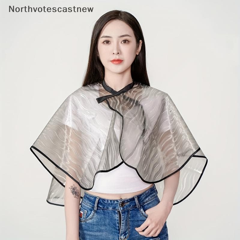 Northvotescastnew Capa De Cabeleireiro À Prova D'água Para Coloração , Tingimento E Corte De Cabelo NVCN