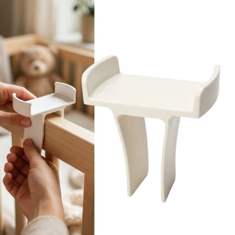 Suporte Babá Eletrônica VB603 Seguro Prático Ajustável Compacto Universal 360°