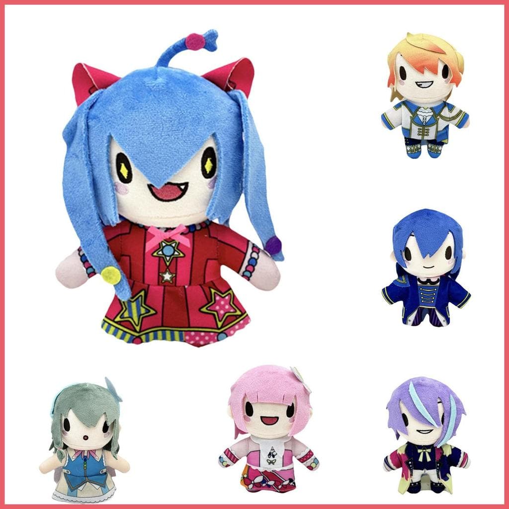 Bonito Bonecas De Pelúcia Personagem Dos Desenhos Animados Plushie Jogo Macio Boneca Ideal Para Meninas xurit2br
