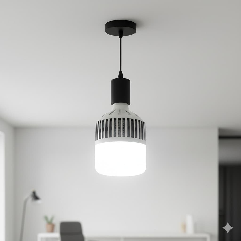 Lâmpada LED Bulbo 80W Super Potente Branco Frio 6500K Bivolt E27 Alta Iluminação Profissional