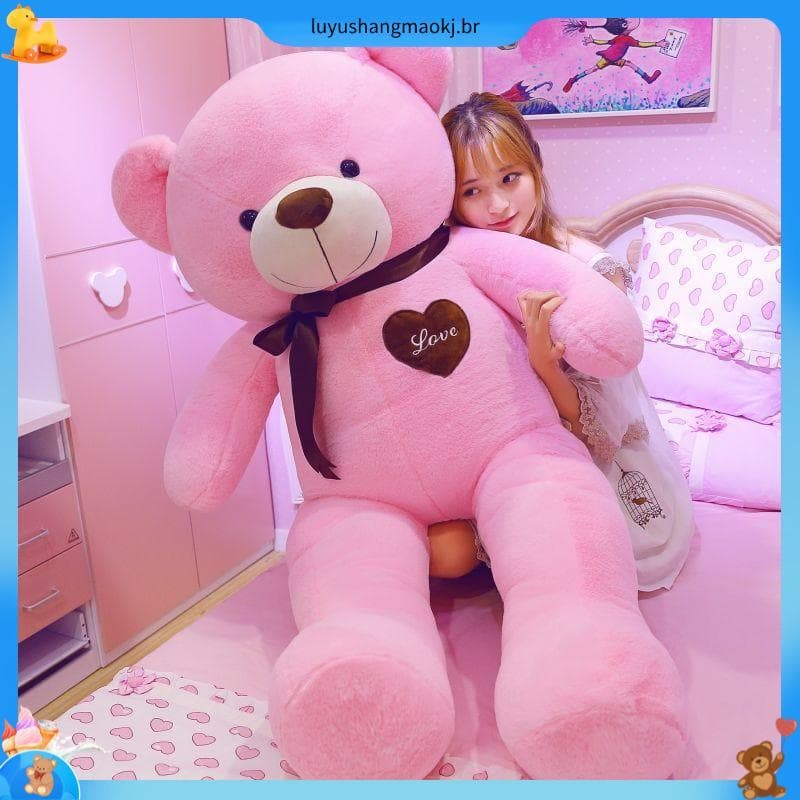 Urso grande brinquedo de pelúcia menina 2 Mi urso de pelúcia Panda boneca bonito abraço urso tamanho grande Ragdoll para