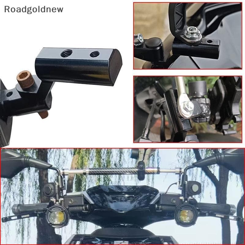 RGN Espelho Retrovisor Expansor Braet Adaptador Universal De Alta Qualidade Titular Acessórios Moto Montagem NW