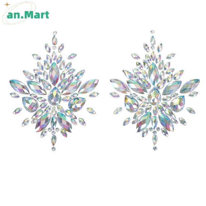 JTN 1X Capas Para Mamilos Respiráveis Sutiã Cristal Peito Adesivo Stier Accessors NW