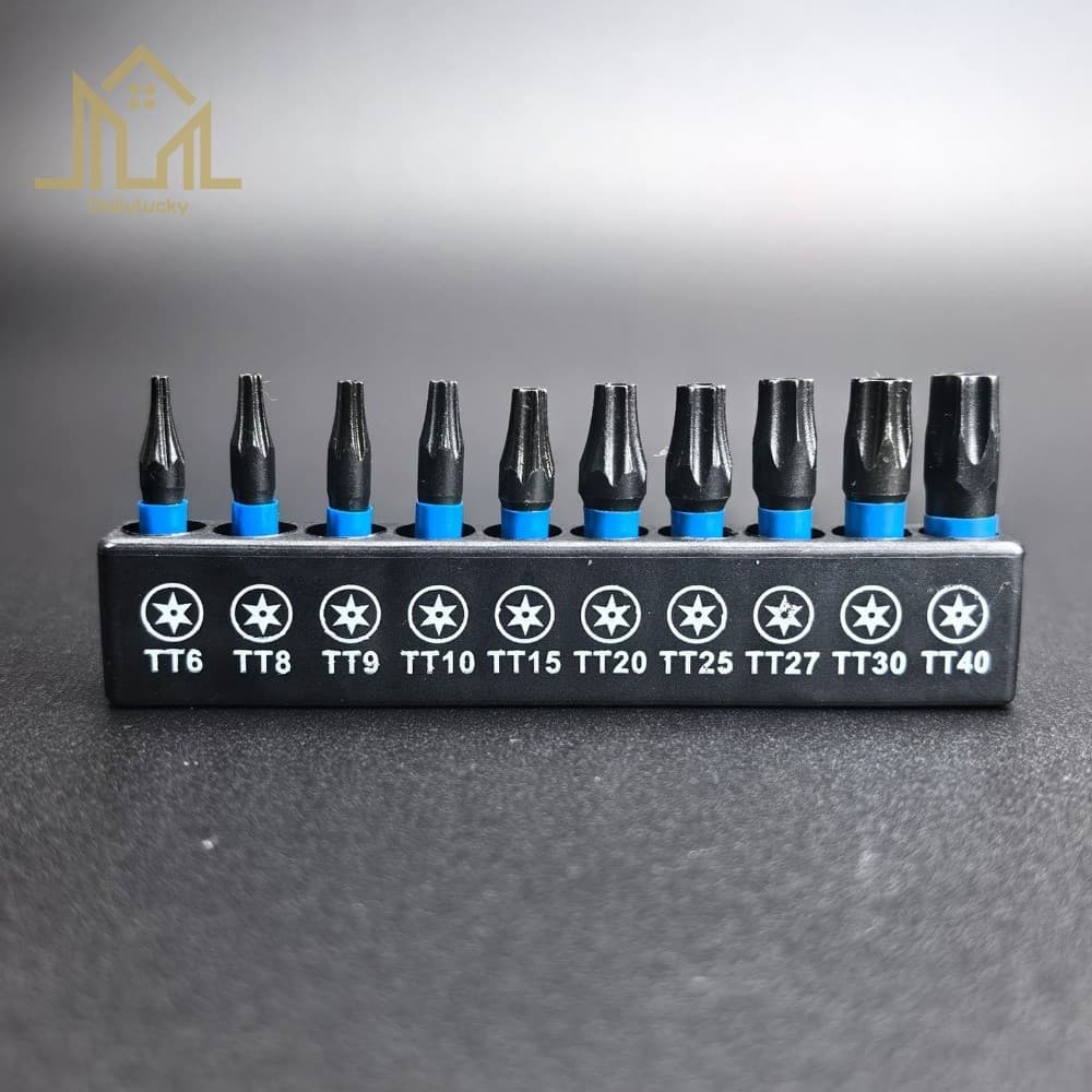 Conjunto De Bits De Chave De Fenda De Aço S2 Brocas Magnética Para Furadeiras Elétricas Profissionais E DIY [Dailylucky.