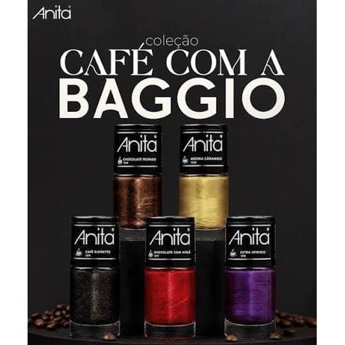 Coleção Esmalte Anita Café Com a Baggio 5 un