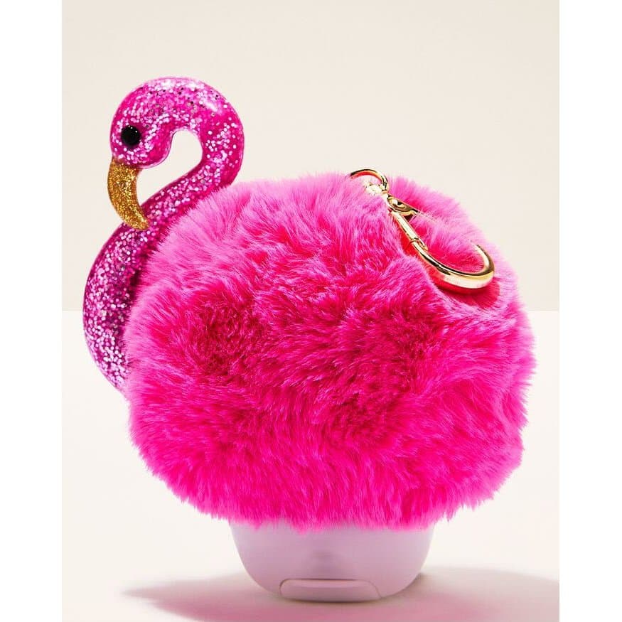 Porta Álcool em Gel Flamingo Bath & Body Works