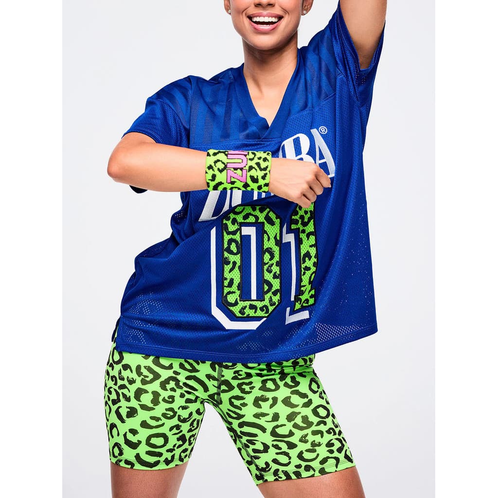 ZW Zunba novo estilo de Fitness Wear masculino feminino solto manga curta camiseta esportes lazer treinamento camisa de