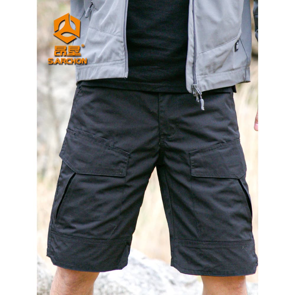 Shorts táticos de verão masculino ultrafino respirável resistente ao desgaste à prova d'água calças cortadas ao ar livre