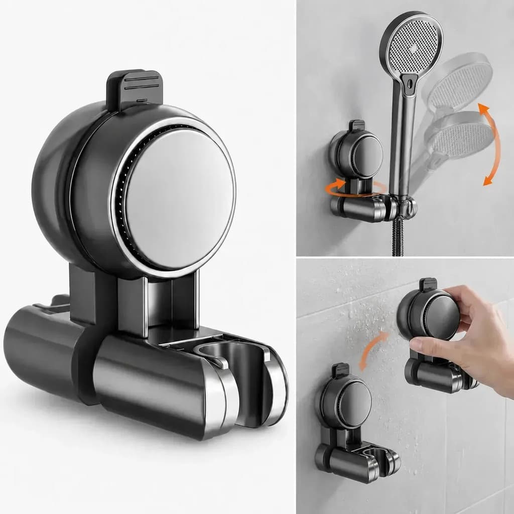 Suporte Chuveirinho Adesivo Para Chuveiro De Banheiro Ducha