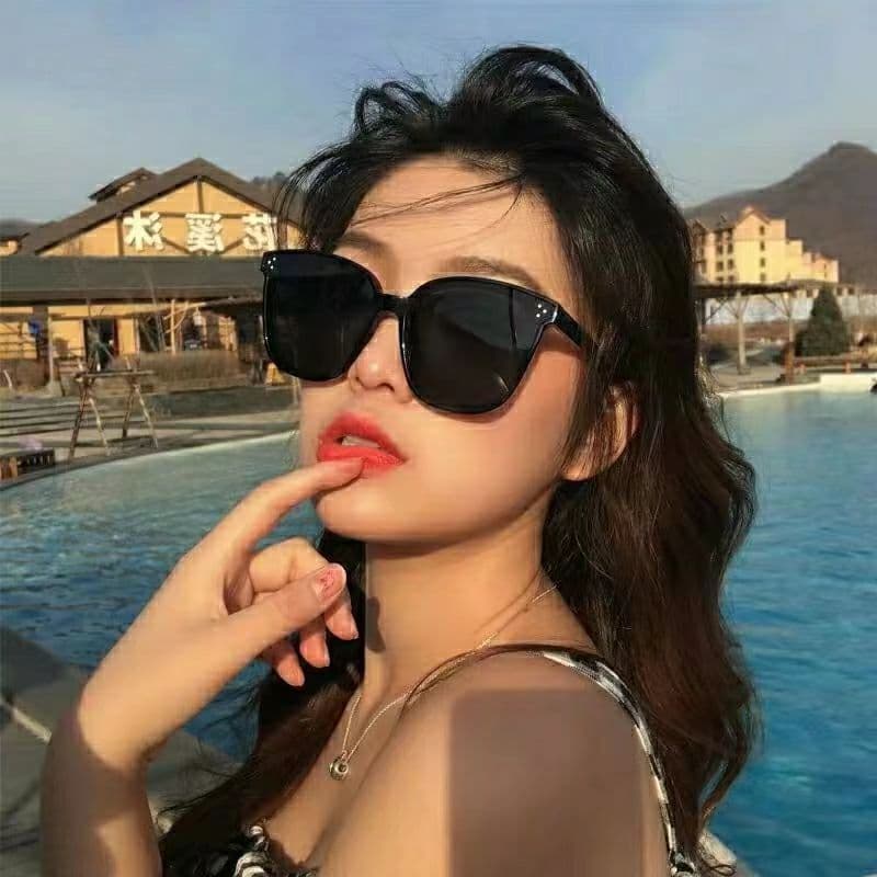 óculos feminino de sol oculos de sol óculos de sol quadrado feminino óculos de sol feminino com proteção uv 2025 influen