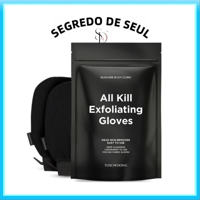 TOSOWOONG todos matam luvas esfoliantes