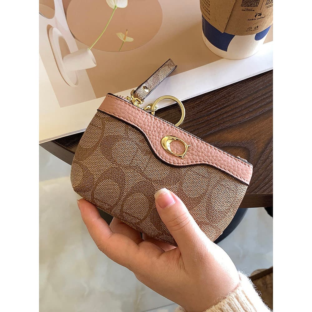 carteira feminina carteira feminina pequena Bolsa de moedas feminina Mini carteira 2025 novo estilo bonito saco de moeda